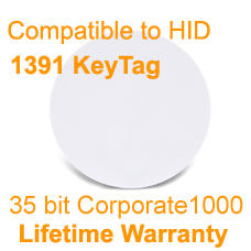 Coin Proximity Sticker Tag Support HID Corporate 1000 format